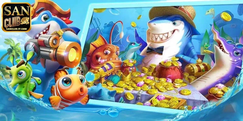 Bắn Cá Vàng H5 SANCLUB - Săn Boss Khủng Cùng Đại Dương 1 Giới thiệu tổng quan bắn cá vàng H5 SANCLUB