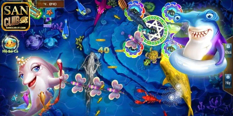 Bắn Cá Vàng H5 SANCLUB - Săn Boss Khủng Cùng Đại Dương 3 Phân tích các loại sinh vật có trong bắn cá vàng H5 tại SANCLUB