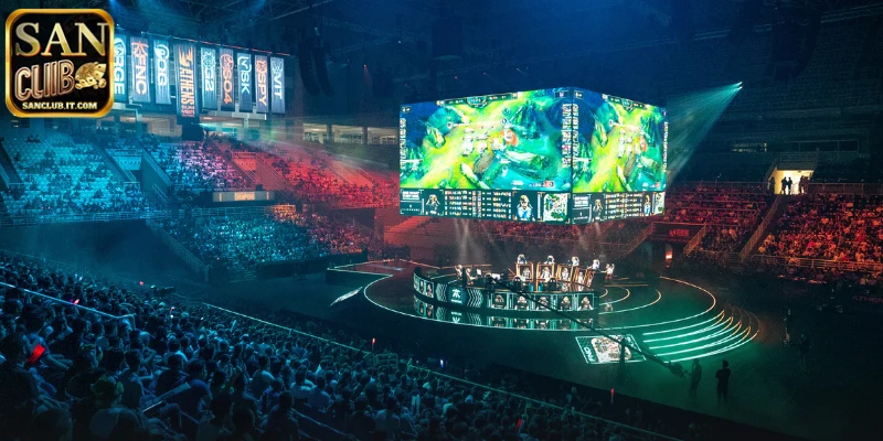 Các trò chơi nổi bật nhiều lượt chơi trong esports SANCLUB